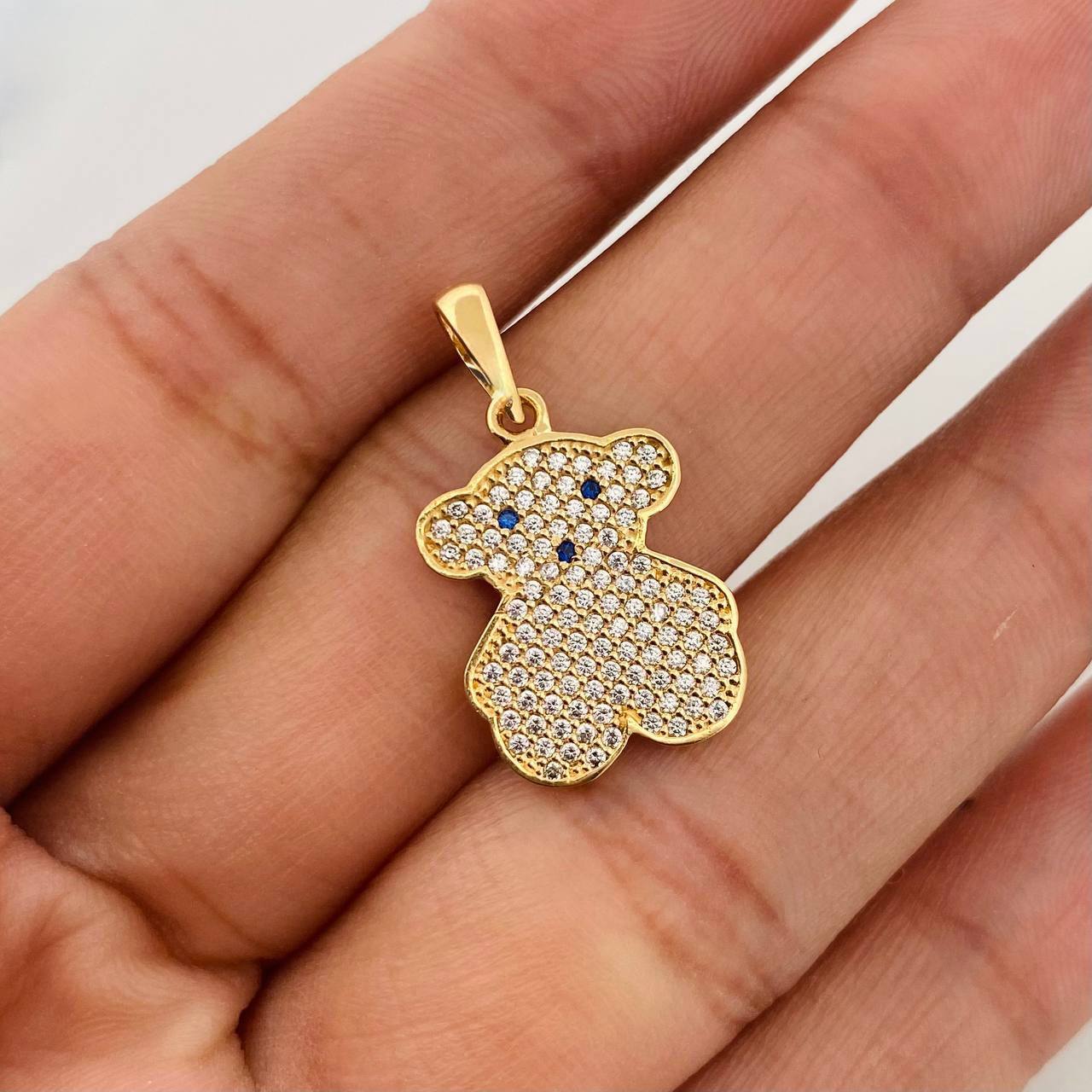 Dije Oso Ts 2.35g / 1 in Oro Amarillo 18K