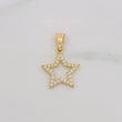 Dije Silueta Estrella 0.95g / 1 in Oro Amarillo 18K