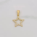 Dije Silueta Estrella 0.95g / 1 in Oro Amarillo 18K