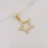 Dije Silueta Estrella 0.95g / 1 in Oro Amarillo 18K