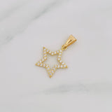 Dije Silueta Estrella 0.95g / 1 in Oro Amarillo 18K