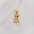 Dije Gato 1.85g / 1 in Oro Amarillo 18K
