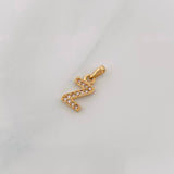 Dije Letra Z 0.7g / 1/2 in Oro Amarillo 18K