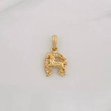 Dije Herradura Caballo 1.75g / 3/4 in Oro Amarillo 18K