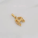 Dije Herradura Caballo 1.75g / 3/4 in Oro Amarillo 18K