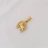 Dije Herradura Caballo 1.75g / 3/4 in Oro Amarillo 18K
