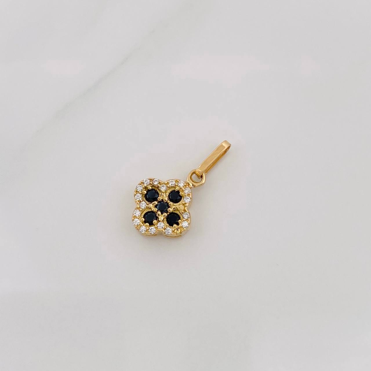 Dije Trebol 1.15g / 3/4 in Oro Amarillo 18K