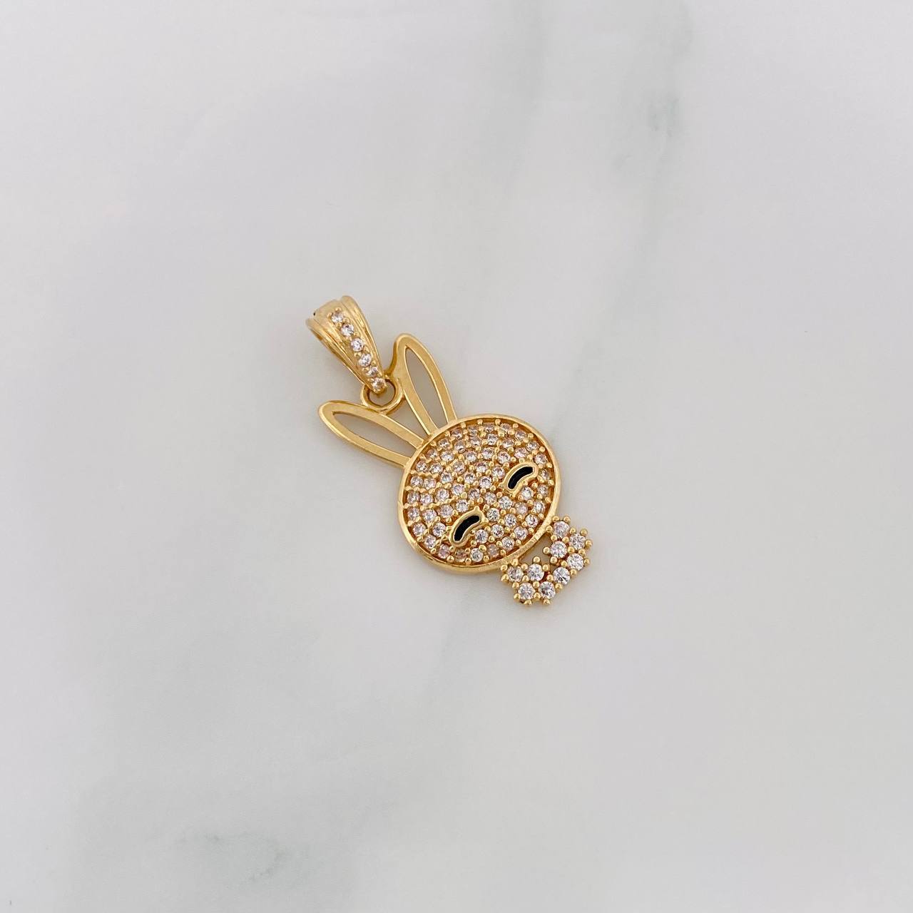 Pendant Rabbit 2.4g / 1 in Yellow Gold 18K