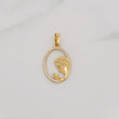 Dije Virgen María 1.2g / 1 in Oro Amarillo 18K