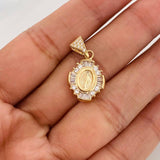 Dije Virgen Milagrosa 3.15g / 1 in Oro Amarillo 18K