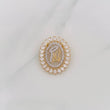 Pendant Virgen María 2.8g / 1 in Two-Tone Yellow White 18K