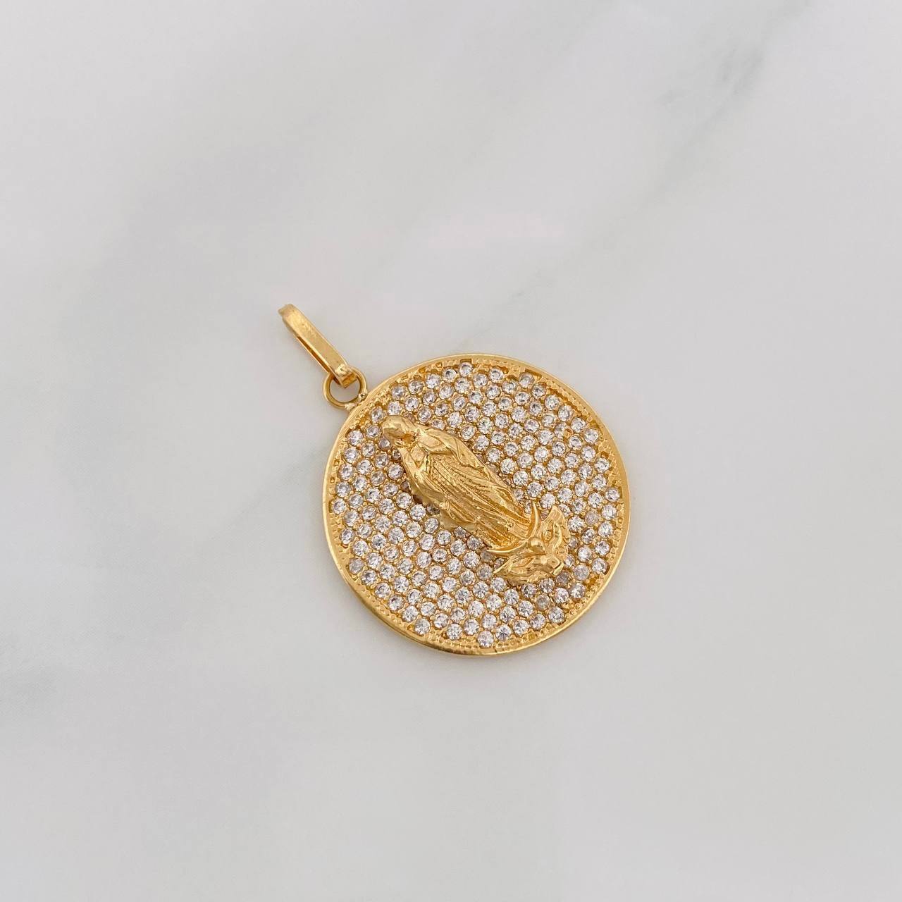 Dije Virgen de Guadalupe 3.45g / 1 in Oro Amarillo 18K