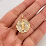 Dije Virgen de Guadalupe 3.45g / 1 in Oro Amarillo 18K