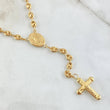 Rosary GC Virgin Miraculous Christ Cross 10.7gr / 55cm / 18K Gold