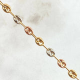 Rosary GC Virgin Miraculous Christ Cross 9.25gr / 21.7in / 18K Gold