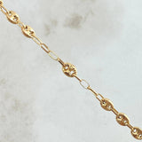 Rosary GC Virgin Miraculous Christ Cross 10gr / 50cm / 18K Gold