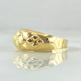 Rhombus Ring 1.1gr / Size 7 / 18K Gold -