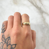 Rhombus Ring 1.1gr / Size 7 / 18K Gold -