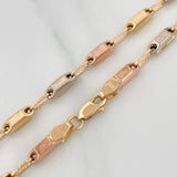 Cadena Rustica 11.6 g / 23 3/4 in / 3.6 mm Tres Oros 18K