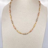 Cadena Rustica Eslabon 8.85 g / 24 in / 3.3 mm Tres Oros 18K