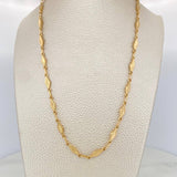 Cadena Rustica Rombos 8.5 g / 18 1/2 in / 4.1 mm Oro Amarillo 18K