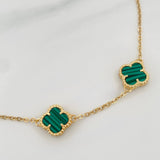 Clover Bracelet Classic Link 4.3 g / 7 1/2 in / 1.2 mm Yellow Gold 18K