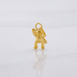 Pendant Bear Hand Up 0.4g / 3/4 in 18K Yellow Gold
