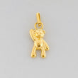 Dije Oso Mano Arriba 0.35g / 3/4 in Oro Amarillo 18K