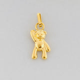 Pendant Bear Hand Up 0.35g / 3/4 in 18K Yellow Gold