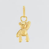 Pendant Bear Hand Up 0.35g / 3/4 in 18K Yellow Gold