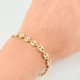 Bracelet GC Diamond Cut 4.95g / 7 3/4 in / 5.7mm Yellow Gold 18K
