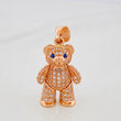 Articulated Bear Pendant 4.55 g / 1 in 18K Rose Gold