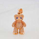 Articulated Bear Pendant 4.55 g / 1 in 18K Rose Gold