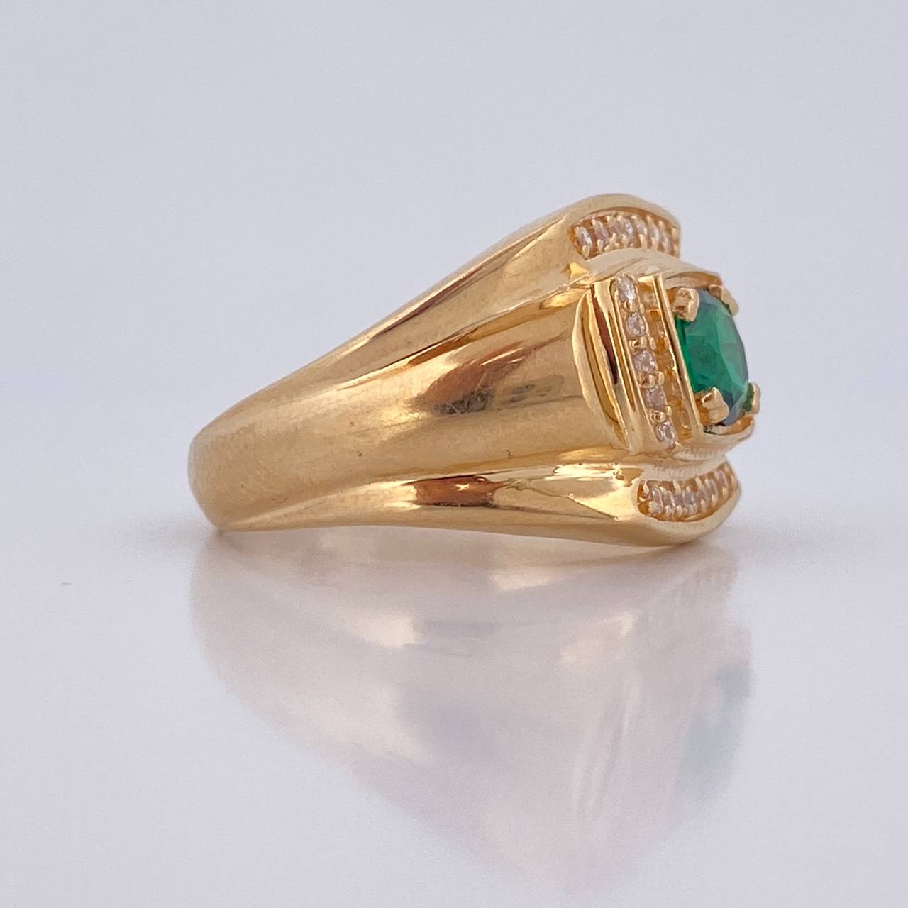 Chrono Tempo Ring 7.75gr / Size 9 1/4 / 18K Gold &