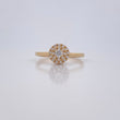 Circle Ring 2.05gr / Size 6 3/4 / 18K Gold &