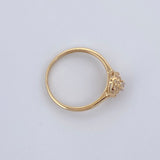 Circle Ring 2.05gr / Size 6 3/4 / 18K Gold &