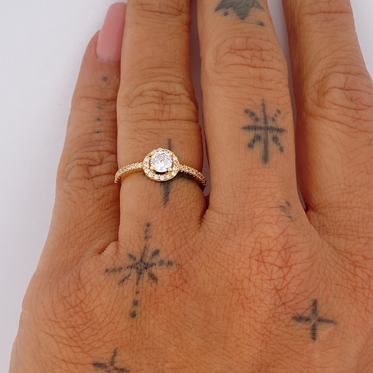 Churumbela Ring 2.15gr / Size 5 3/4 / 18K Gold &