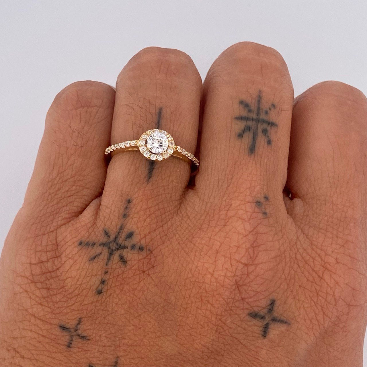 Churumbela Ring 2.35gr / Size 6 3/4 / 18K Gold &