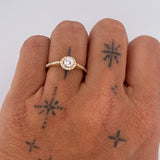 Churumbela Ring 2.35gr / Size 6 3/4 / 18K Gold &