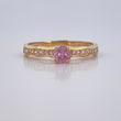 Solitaire Ring Churumbela 1.9gr / Size 6 3/4 / 18K Gold &