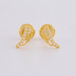 Stud Earrings Wings 0.6 g / in / 8.2 mm Yellow Gold 18K