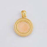 Dije Corona De Lujo 4.5 g / 1 1/4 in Tres Oros 18K