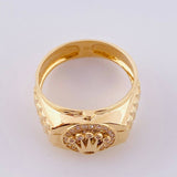 Crown Ring Band 6.1 g / T11 18K Yellow Gold