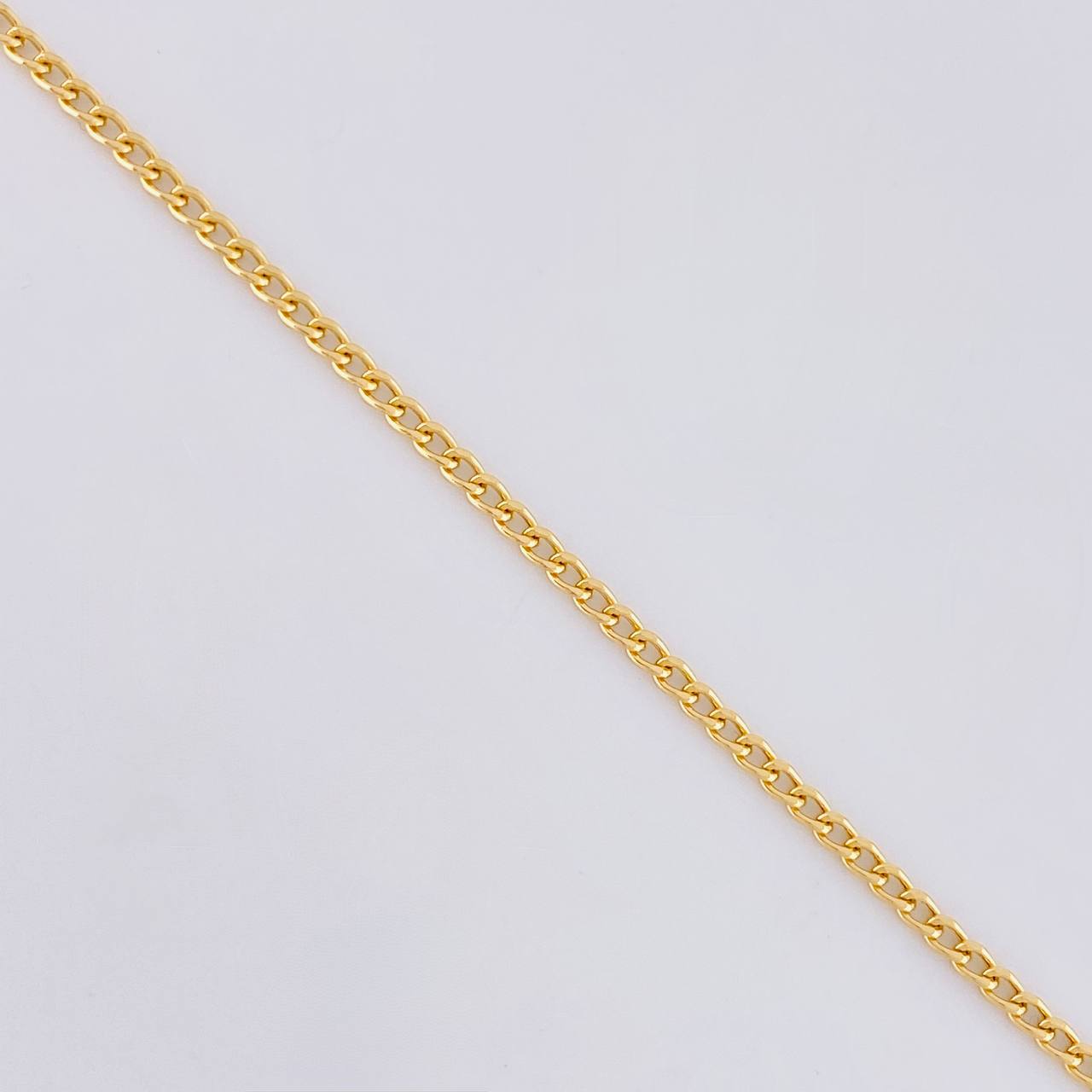 Pulso Cubano 1 g / 20 cm / 2 mm Oro Amarillo 18K