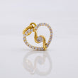 Dije Silueta Espiral 0.95g / 1/2 in Oro Amarillo 18K