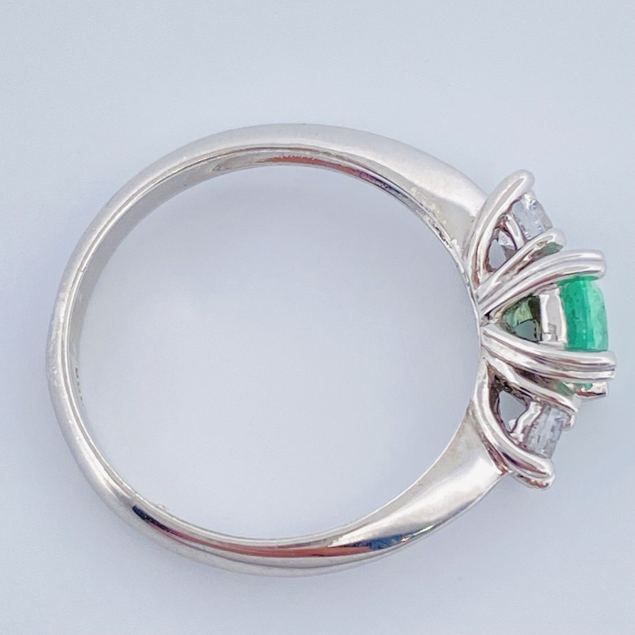 Anillo de Plata Trilogia 2.65gr / T6 / Oro Amarillo 18K +