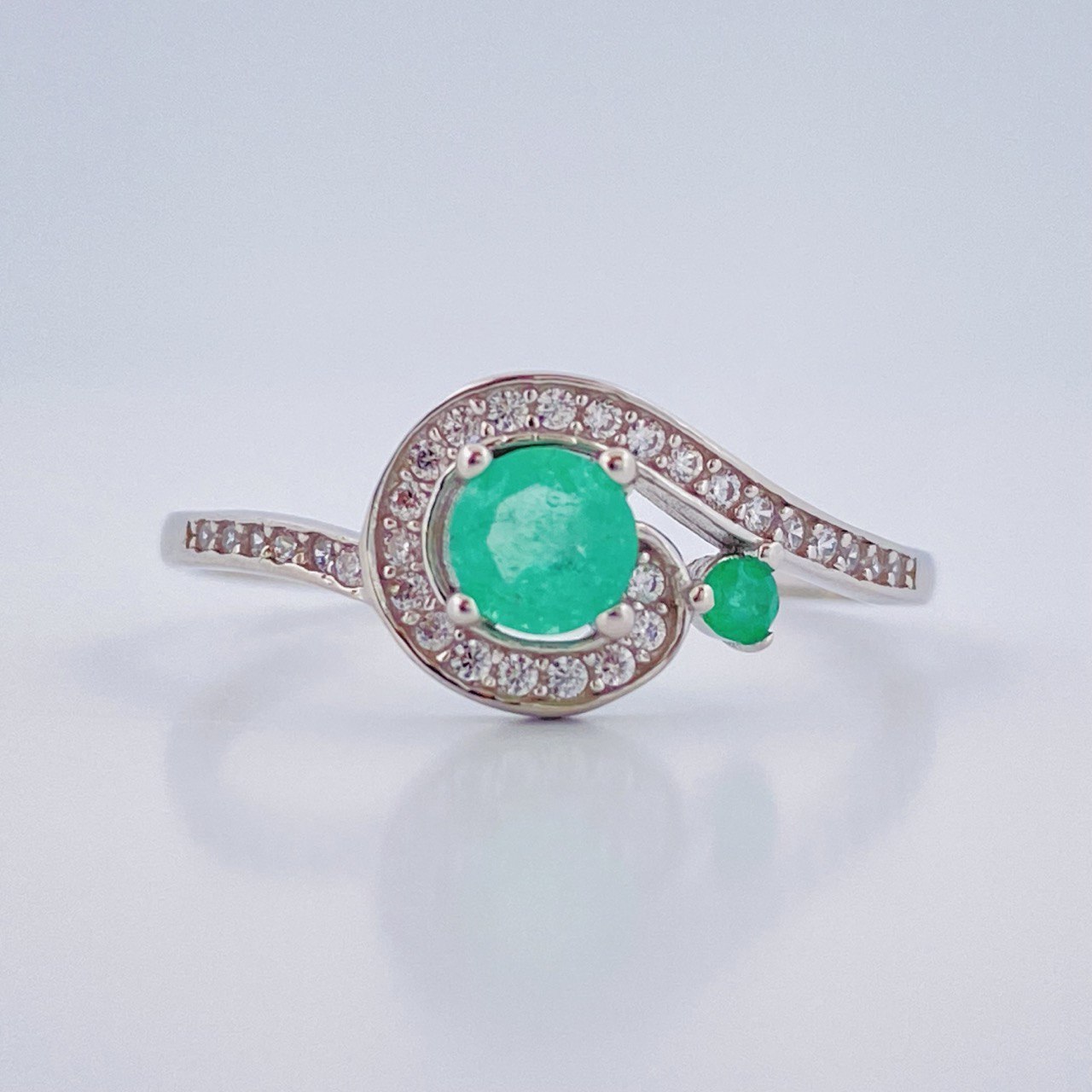 Anillo Gota de Luz 1.5gr / T6 3/4 / Ley 950
