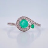 Anillo Gota de Luz 1.5gr / T6 3/4 / Ley 950