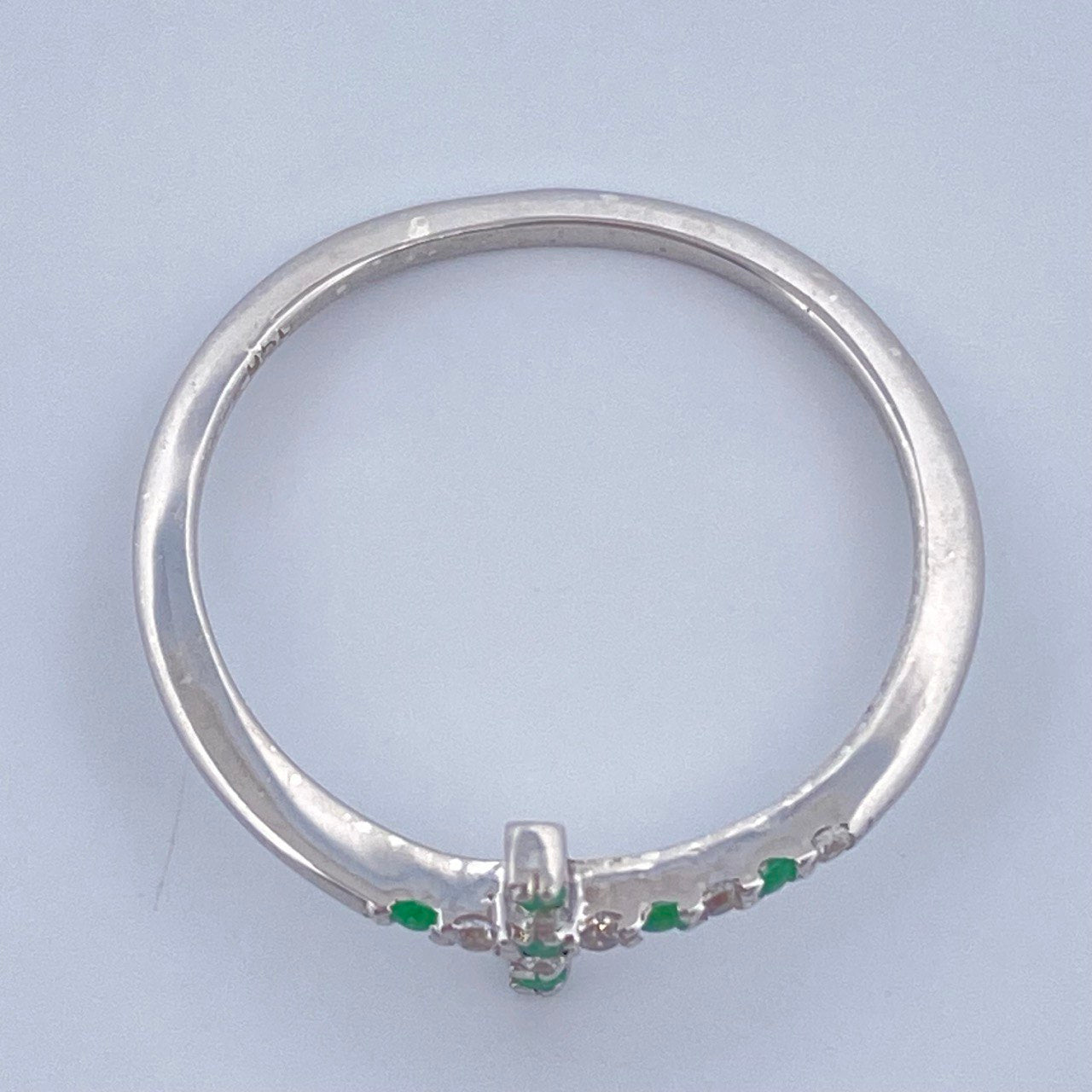 Cross Ring 1.1gr / Size 6 1/4 / 950 Sterling Silver +