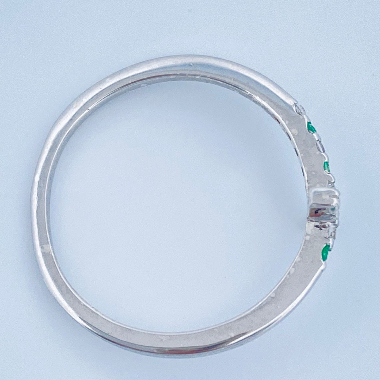 Cross Ring 1.1gr / Size 6 1/4 / 950 Sterling Silver +
